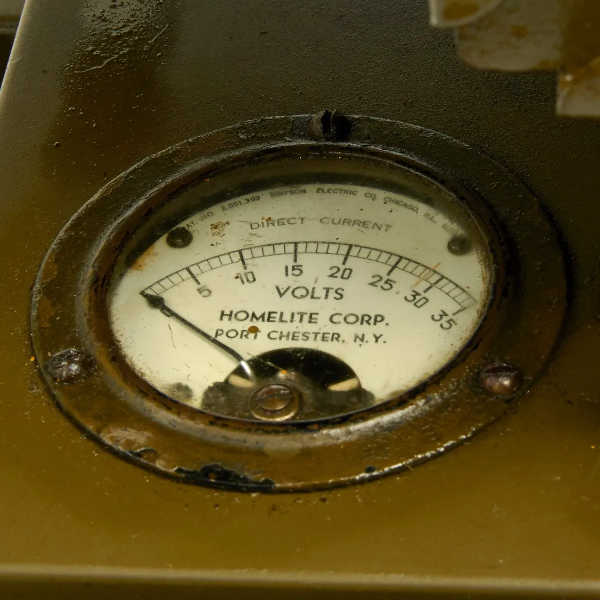 Original U.S. WWII B-24 B-17 Homelite Auxiliary Generator Model HRU-28