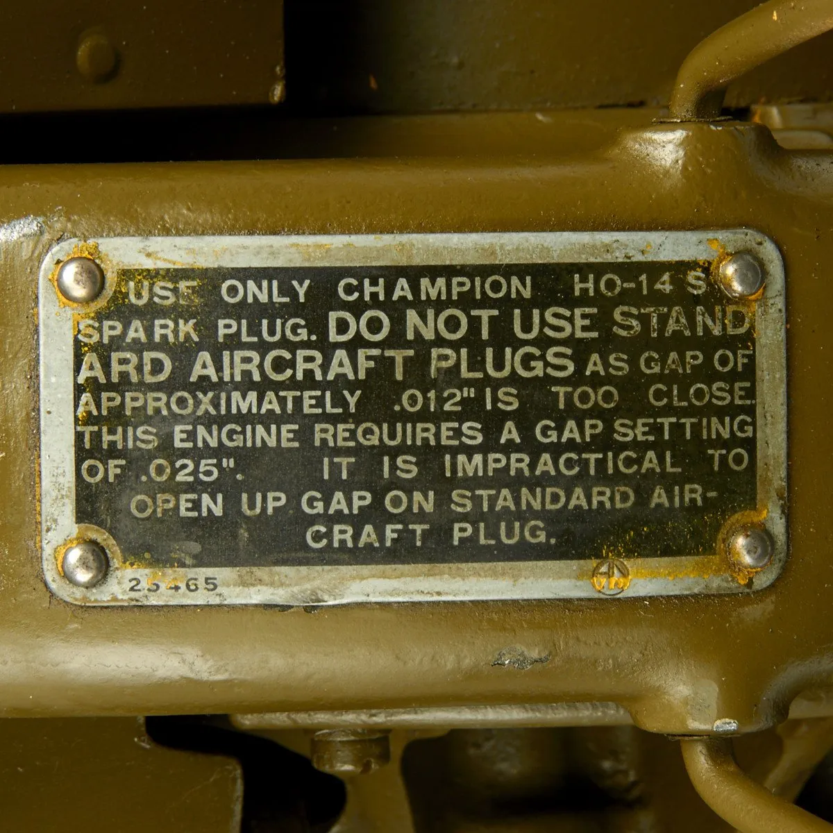 Original U.S. WWII B-24 B-17 Homelite Auxiliary Generator Model HRU-28