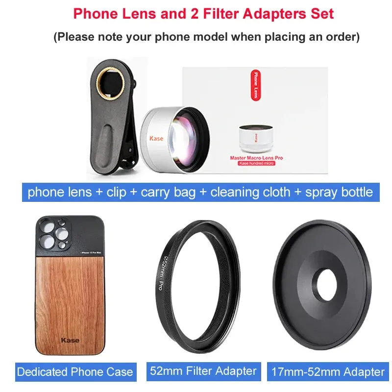 Phone HD Master Macro Lens Pro with Metal Body