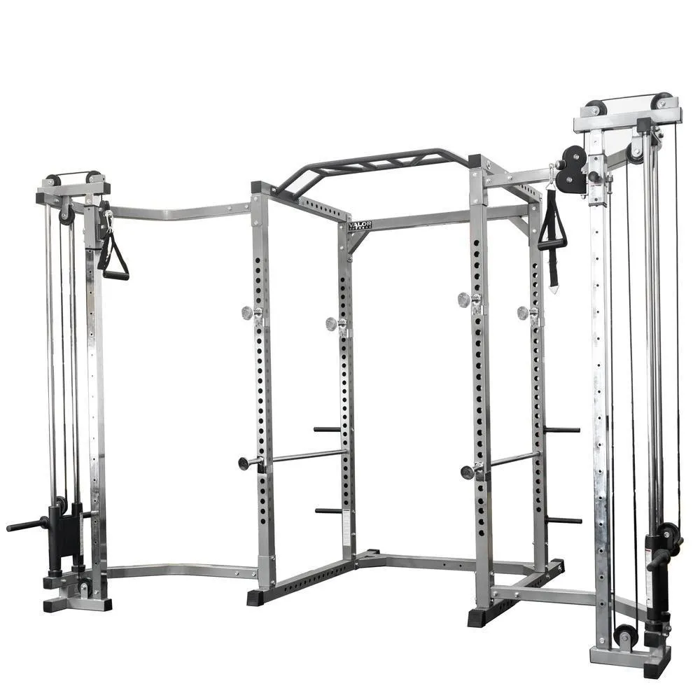 Pro 2x2 Power Rack w/ Multi Grip Pullup Bar