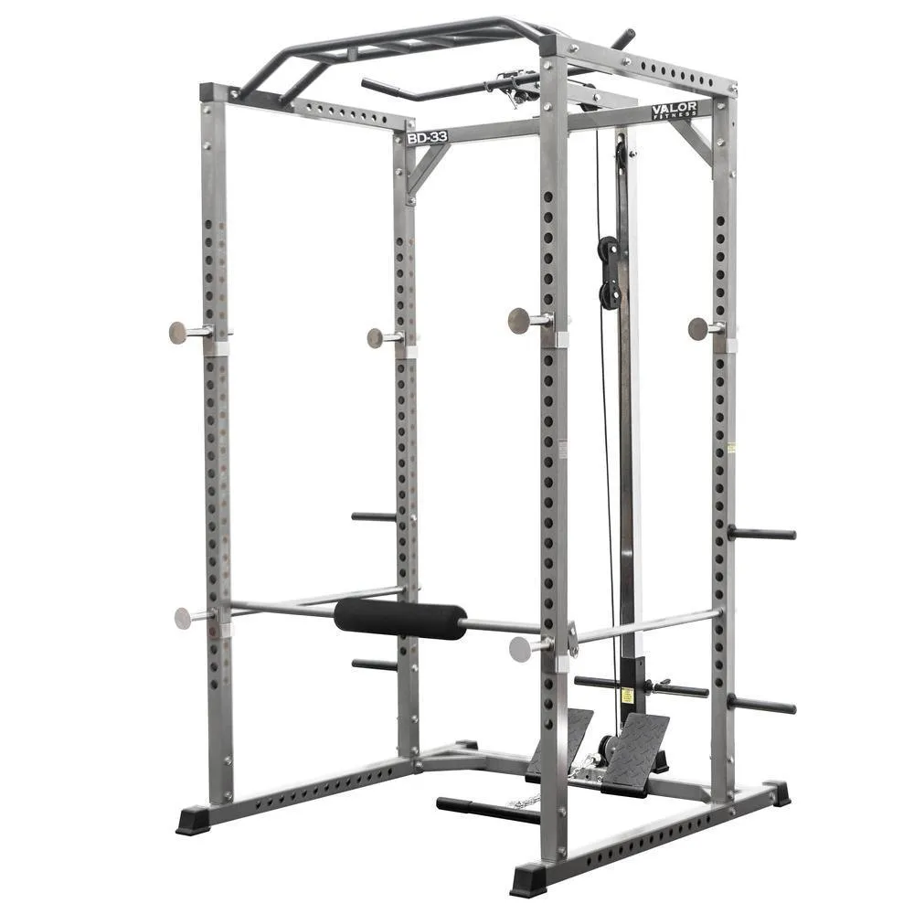 Pro 2x2 Power Rack w/ Multi Grip Pullup Bar