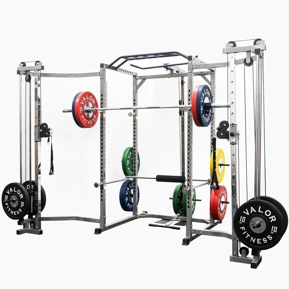 Pro 2x2 Power Rack w/ Multi Grip Pullup Bar