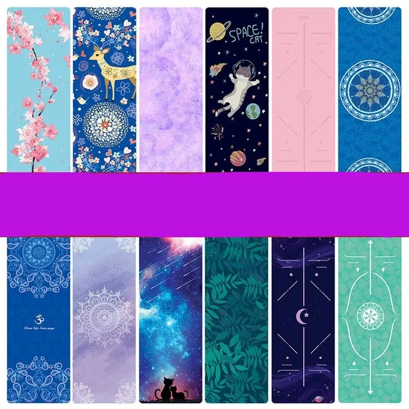 Serenity Yoga Mat - Ultra-Thin Non-Slip Yoga Towel