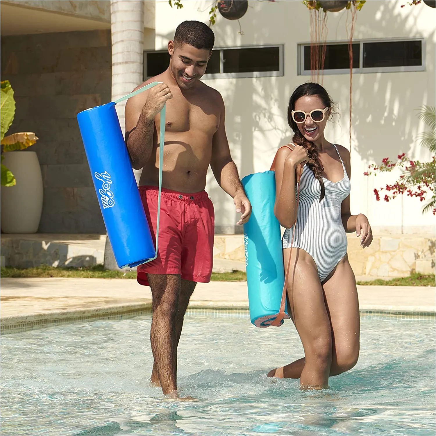 Swimways Yogo Float 6054265 - Aqua Coral