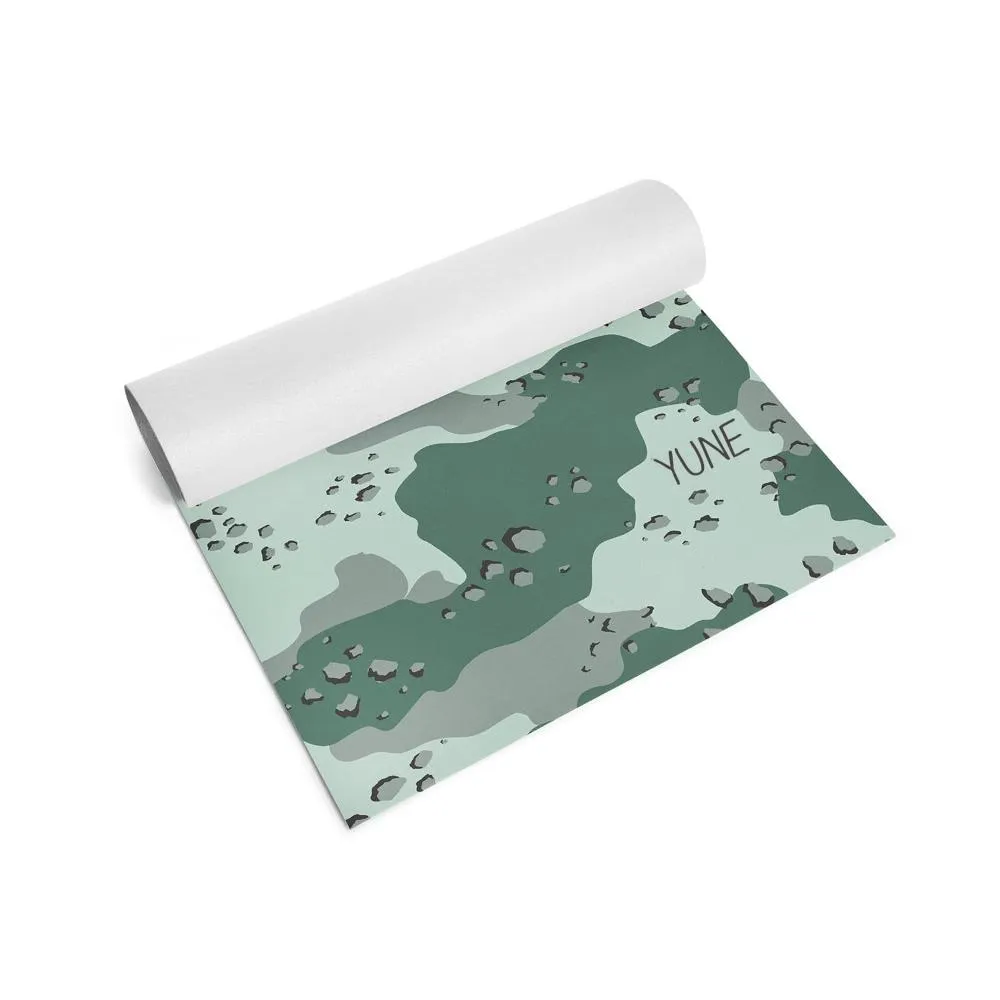 Yoga Mat | 6mm Thick | Camo | Non-Slip | Eco Friendly | Yune Yoga | Camo 1