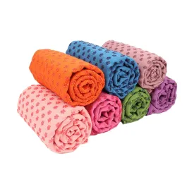 Yoganix 183 * 63cm Non Slip Yoga Mat  Microfiber  Pilates Fitness Indoor fitness